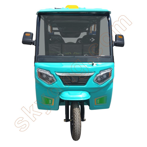 Electric Tricycle Passenger Tuk Tuk With Roof Racks