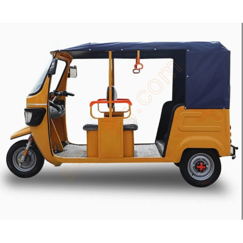 1800W Electric Rickshaw Tricycle for Passenger Taxi Use Tuk Tuk