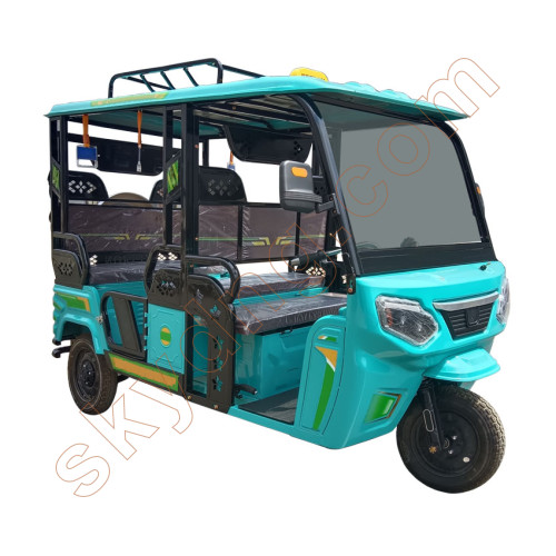 Electric Tricycle Passenger Tuk Tuk With Roof Rack...