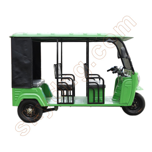 1800W Electric Rickshaw Tricycle for Passenger Taxi Use Tuk Tuk