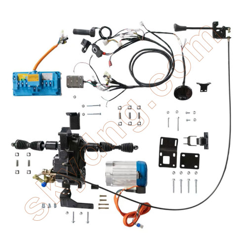 Complete Spare Parts for Fuel‑to‑Electric Conversion of Bajaj, TVS and Piaggio Three‑Wheeler Rickshaws