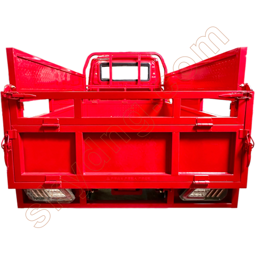 EEC Electric Cargo Tricycle with Enclosed Driver Cabin and Dump