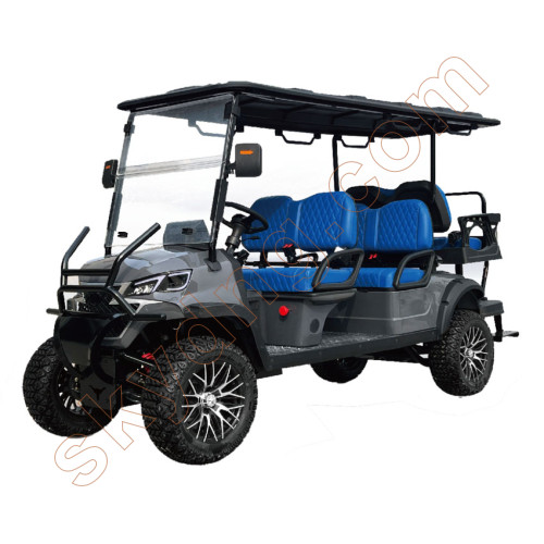 Back to Back 6 Seater Lifted Off Road Electric Gol...
