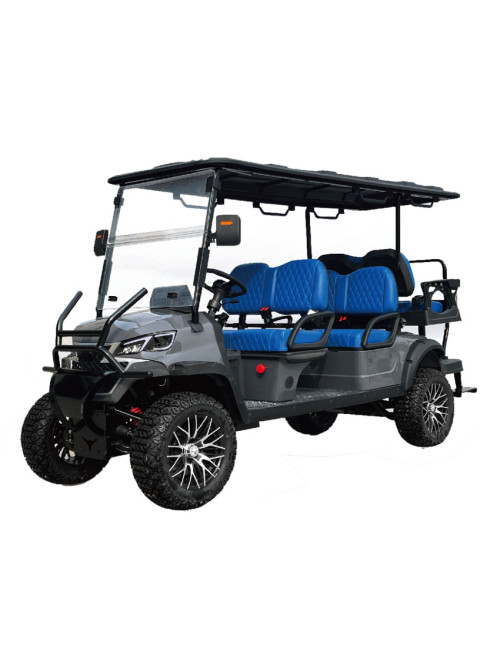 Back to Back 6 Seater Lifted Off Road Electric Gol...