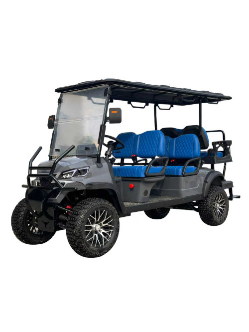 Back to Back 6 Seater Lifted Off Road Electric Gol...
