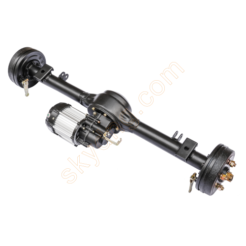 Integrated 180 Drum Brake rear axle