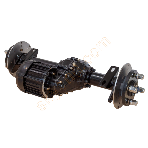 Split dis brake rear axle