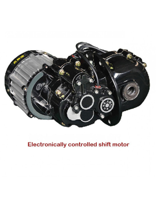 Electronically controlled shift motor