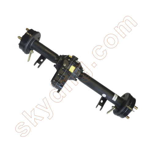 Split 130 drum brake rear axle