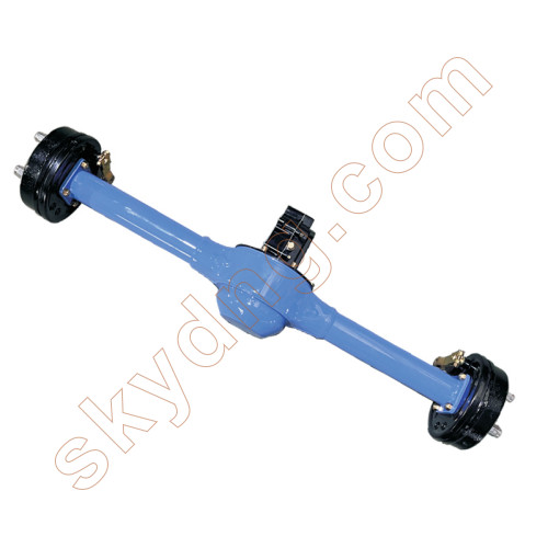 Integrated Rear Axle Differential for E Rickshaws