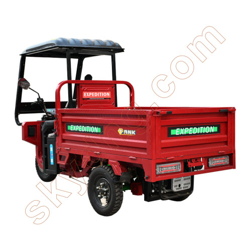 Electric Cargo Tricycle Closed Cabin
