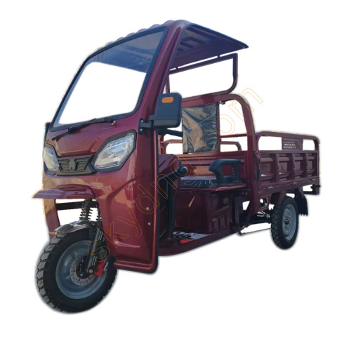 Electric Cargo Tricycle with canopy