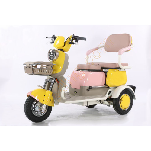 Electric Adult Leisure Tricycle Folding Design