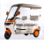 Electric leisure tricycle semi-closed Electric leisure tricycle semi-closed
