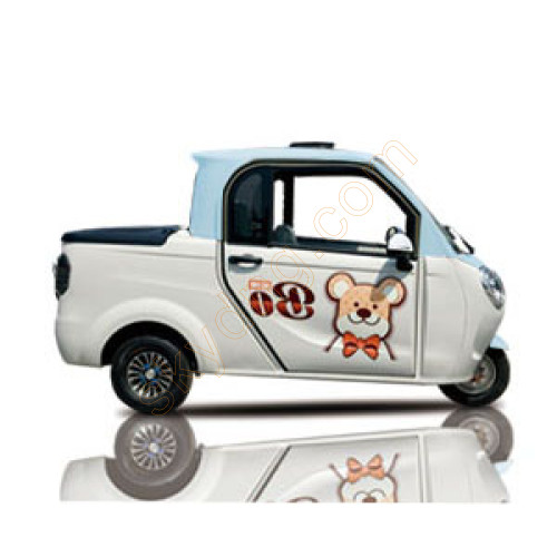 Two-Door Pickup Low-Speed Electric Tricycle