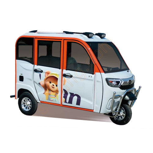 Rainproof Elelctric Passeneger Tricycle
