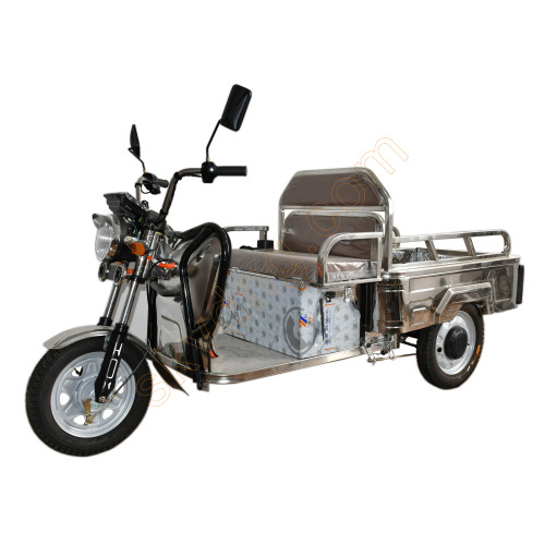 1.1M Small Stainless Steel Electric Tricycle