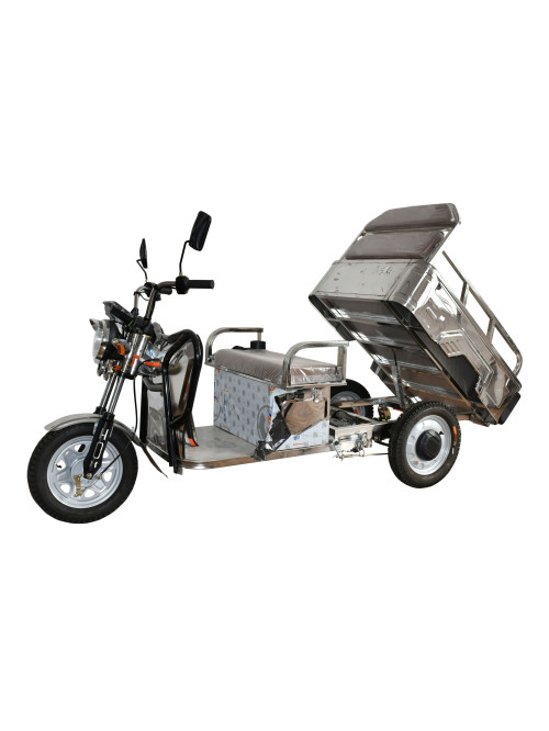 1.1M Stainless Steel Electric Tricycle