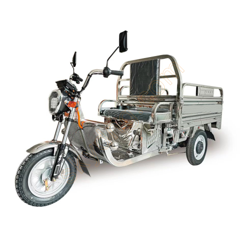 1.6M Electric Fully Stainless Steel Cargo Tricycle