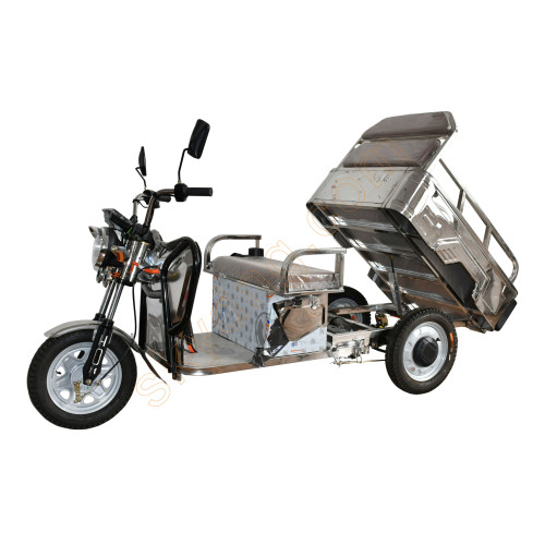 1.1M Small Stainless Steel Electric Tricycle